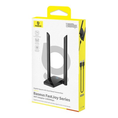 Adapter WiFi Baseus FastJoy 1300Mbps fekete