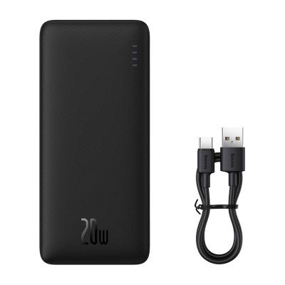 Baseus Airpow powerbank, 10000mAh, 20W fekete