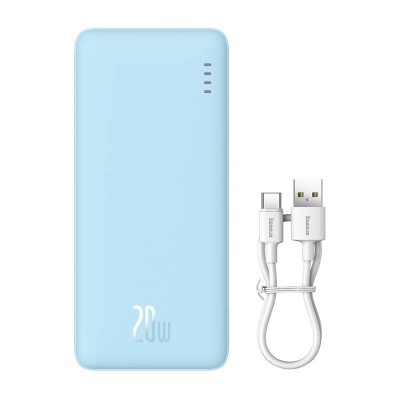 Baseus Airpow powerbank, 20000mAh, 20W kék