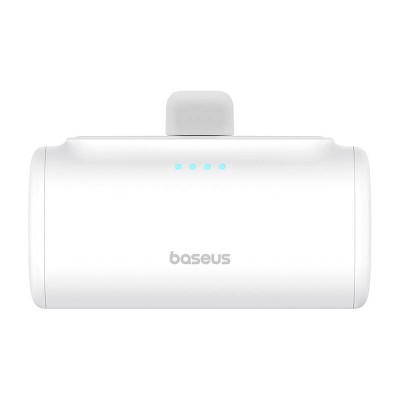 Baseus Compact powerbank, 5000mAh, 20W, USB-C fehér