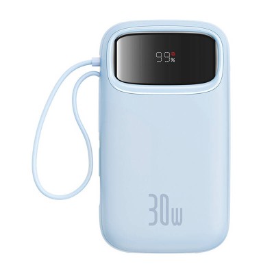 Baseus QPow 2 powerbank, 20000mAh, 30W, 2xUSB-C kék