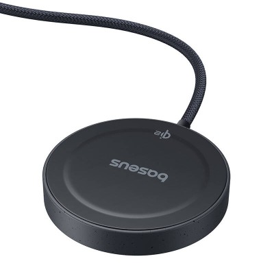 Baseus Simple Mini4 15W töltőállvány fekete