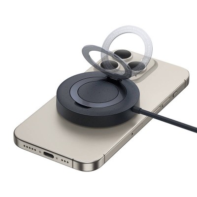 Baseus Simple Mini4 15W töltőállvány fekete