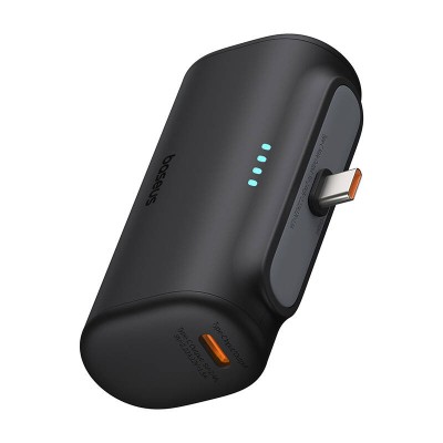 Powerbank Baseus Compact 5000mAh, 20W, USB-C fekete