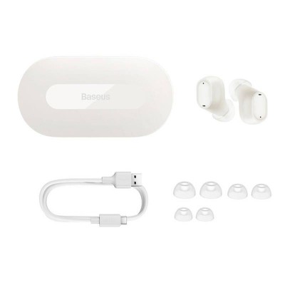 Baseus Bowie EZ10 TWS wireless fülhallgató (fehér)