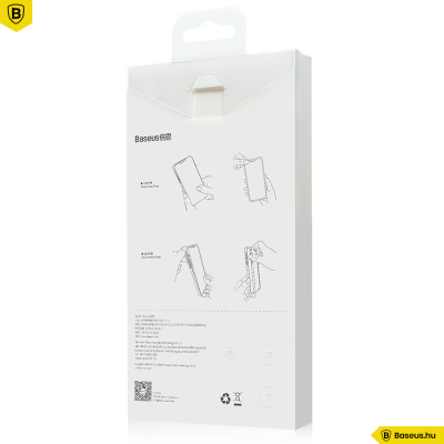 Baseus iPhone 12 Pro szilikon Simple tok - Átlátszó
