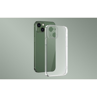 Baseus Crystal átlátszó tok és kijelzővédő üveg szett, ultravékony, iPhone 13