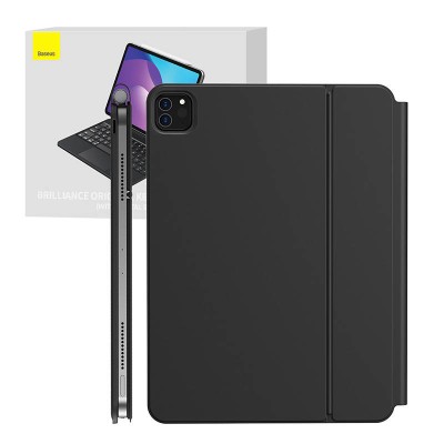 Baseus Brilliance Pro billentyűzetes tok iPad 11" (2018/2020/2021) iPad Air4/Air5 10,9" (szürke)