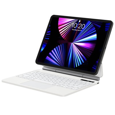 Baseus Brilliance Pro billentyűzetes tok iPad 10 , 10.9" (fehér)