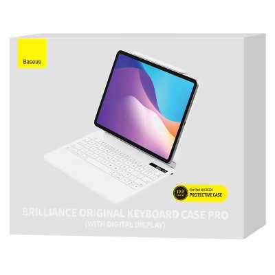 Baseus Brilliance Pro billentyűzetes tok iPad 10 , 10.9" (fehér)