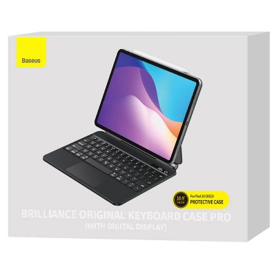 Baseus Brilliance Pro billentyűzetes tok iPad 10 , 10.9" (szürke)