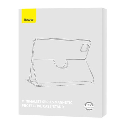 Baseus Minimalist iPad PRO 12.9 Mágneses tok (világosszürke)
