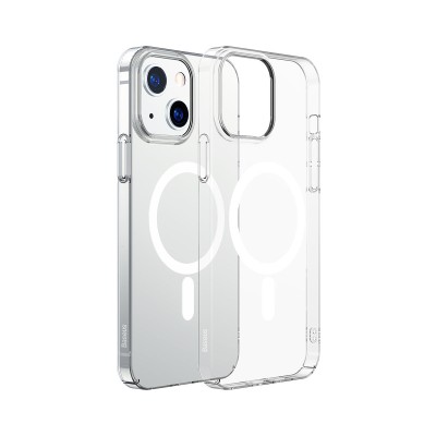 Baseus Crystal mágneses üvegtok iPhone 13 (átlátszó)