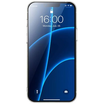 Baseus Crystal mágneses telefontok iPhone 13 Pro készülékhez (átlátszó)