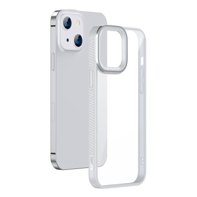 Baseus Crystal átlátszótok iPhone 13 készülékhez, szürke