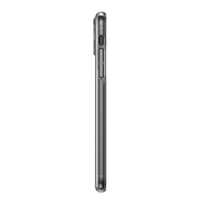 Baseus Crystal Series telefontok iPhone 11 Pro Max-hoz (Átlátszó) + Edzett üveg + Tisztítókészlet
