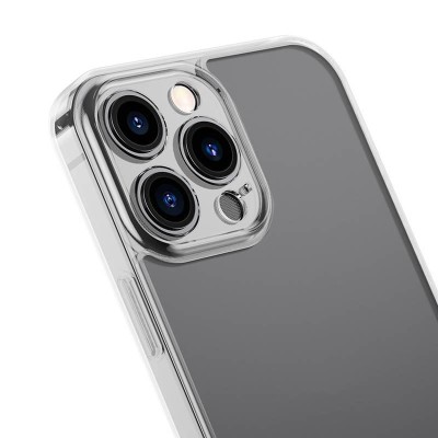 Baseus Frosted Glass tok iPhone 13 Pro Max, átlátszó