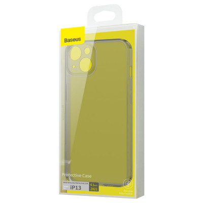 Baseus Frosted Glass iPhone 13 tok, fekete