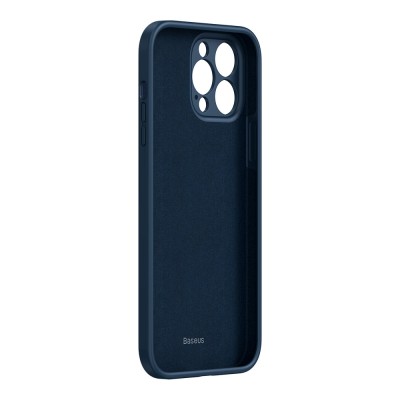 Baseus Liquid Silica iPhone 13 Pro Max szilikontok (kék)