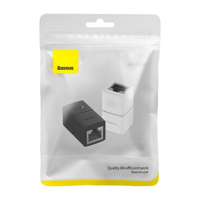 Baseus AirJoy Series RJ-45 internetkábel-csatlakozó 2 db. (fekete)