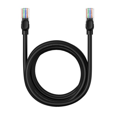 Baseus Ethernet CAT5 hálózati kábel, 3m (fekete)