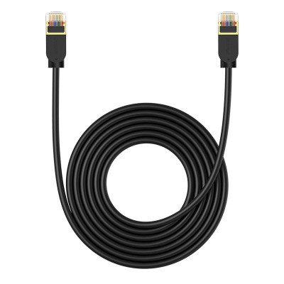 Baseus Cat 7 10Gb Ethernet RJ45 kábel 5m fekete 
