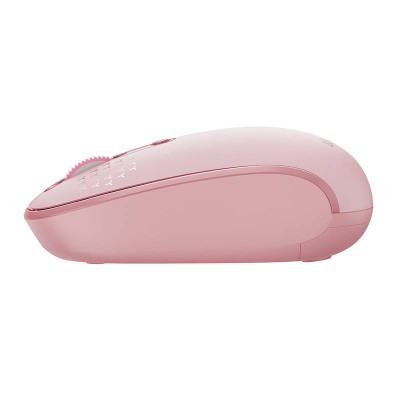 Baseus Wireless egér F01B Tri-mode 2.4G BT5.0 1600 DPI (rózsaszín)