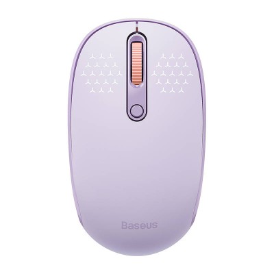 Baseus Wireless egér F01B Tri-mode 2.4G BT 5.0 1600 DPI (lila)