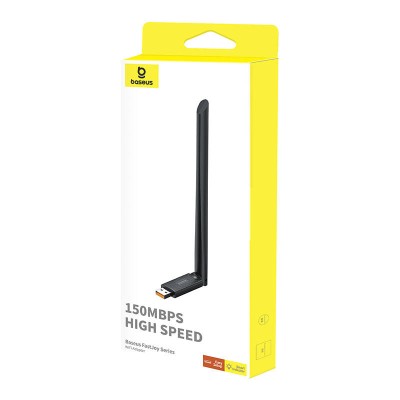 Baseus FastJoy Adapter WiFi 150Mbps (fekete)