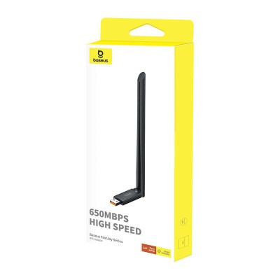 Baseus FastJoy Adapter WiFi 650Mbps (fekete)