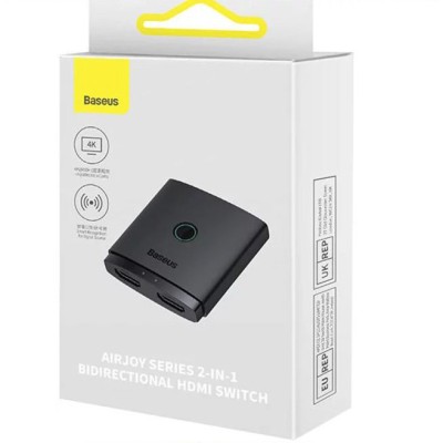 Baseus Cluster HDMI elosztó (fekete)