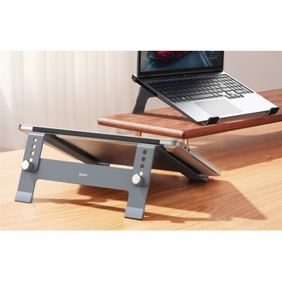 Baseus Space Laptop állvány, 4 fokozatban állítható, szürke
