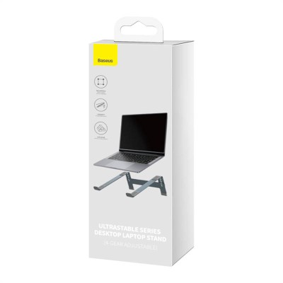 Baseus Space Laptop állvány, 4 fokozatban állítható, szürke