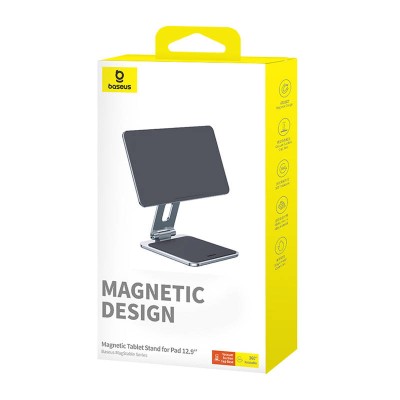 Baseus MagStable Mágneses táblagép-állvány 12,9" (szürke)
