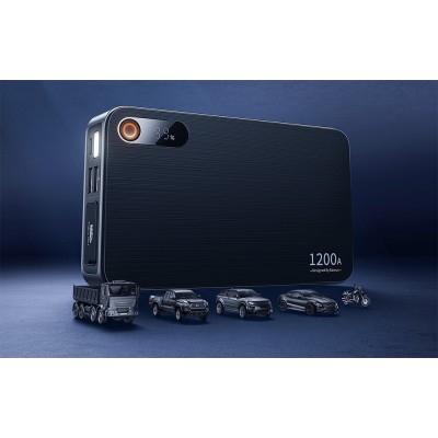 Baseus Black Super Energy Pro+ 1200A Car Jump Starter, önindító (fekete)
