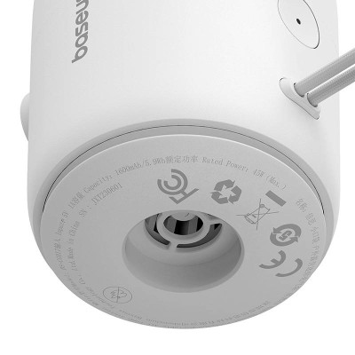 Baseus PocketGo, hordozható pumpa (fehér)