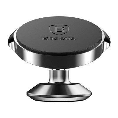 Baseus Small Ears mágneses autós telefontartó (fekete)