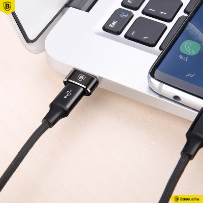 Baseus USB/Type-C  átalakító adapter - Fekete