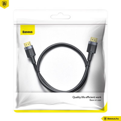Baseus Cafule 4KHDMI-4KHDMI 1m kábel - Fekete