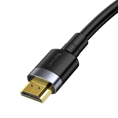 Baseus Cafule HDMI - HDMI kábel 4K 60 Hz 3D 18 Gbps 2m fekete
