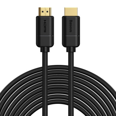 Baseus HDMI 2.0 kábel, 4K 30Hz, 3D, HDR, 18Gbps, 8m, fekete