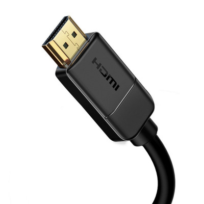 Baseus HDMI 2.0 kábel, 4K 30Hz, 3D, HDR, 18Gbps, 8m, fekete