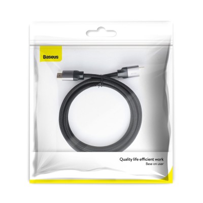 Baseus Enjoyment 4K HDMI - HDMI kábel 2m szürke