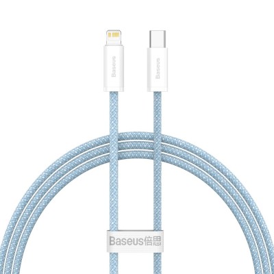 Baseus USB-C kábel a Lightning Dynamic sorozat, 20 W, 1 m (kék)