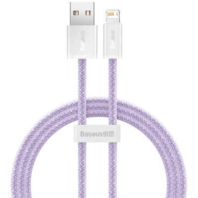Baseus Dynamic, USB - Lightning kábel 2,4A, 1m (lila)