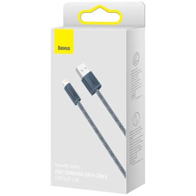 Baseus Dynamic Series USB - Lightning kábel, 2.4A, 2m, szürke