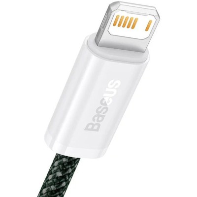 Baseus Dynamic 2 series USB - Lightning töltőkábel, adatkábel, 2.4A, 2m (zöld)