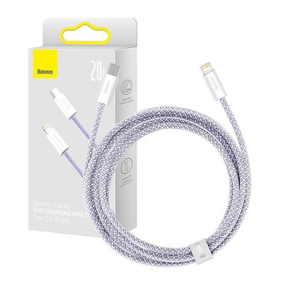 Baseus Dynamic 2 Series USB-C - Lightning kábel 20W, 2m (lila)