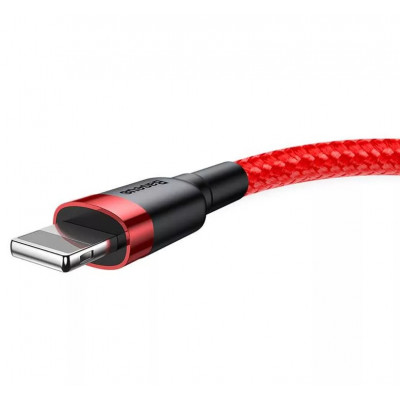 Baseus Cafule 1,5A 2 m-es Lightning USB-kábel, piros