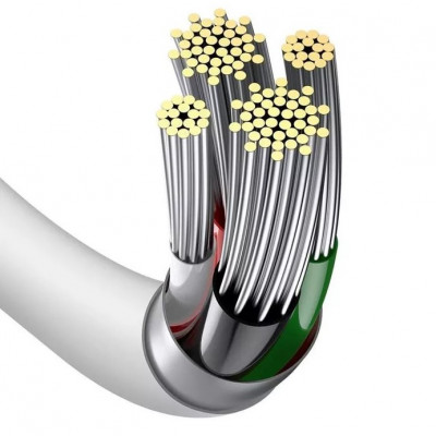 Baseus USB-kábel a Lightning Superior , 2,4A, 1,5 m, fehér